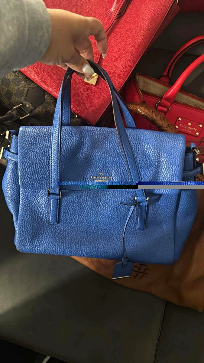 kate spade new york Leather Exterior Blue Bags & Handbags for
