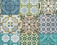 Eur 3,37/Qm / Tapete Lutece Authentic Walls Ii Patchwork Fliese 51181401 Bunt