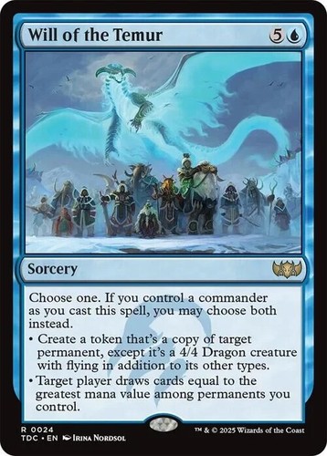 MTG Tarkir Dragonstorm Commander Singles N to Z - Near Mint - Picture 165 of 177