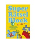 Super Rätsel Block 13 für Kids: Malen nach Zahlen - Kinderkreuzworträtsel - W