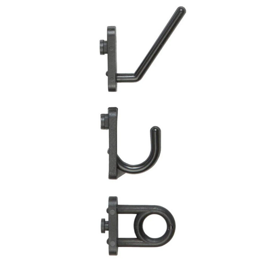 Ganci Da Parete Garage Organizzatore Attrezzi Da Giardino A Parete | 4 Rack Con 32 Ganci | Zerotop Cremagliera Attrezzi Giardino - Foto 4