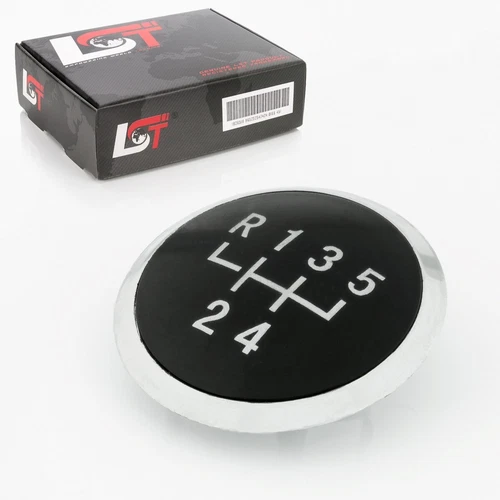 Shift Knob Emblem 5 Gear For VW TRANSPORTER T6 MULTIVAN Chrome Cover