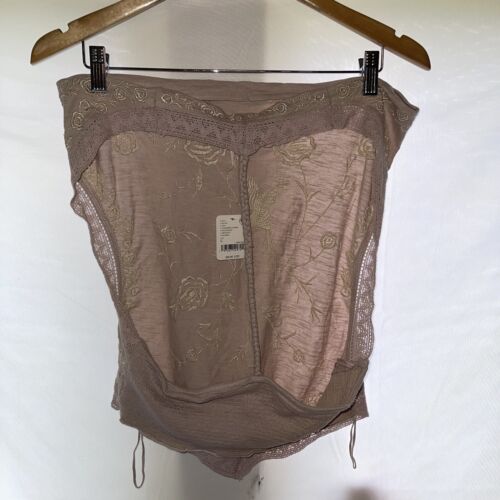 Free People Intimate Tube Top cremefarben Größe L - Bild 3 von 6