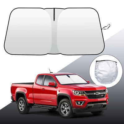 Car Shield Cover UV Block For 2015-22 Chevy Colorado Windshield Sun Shade Visor