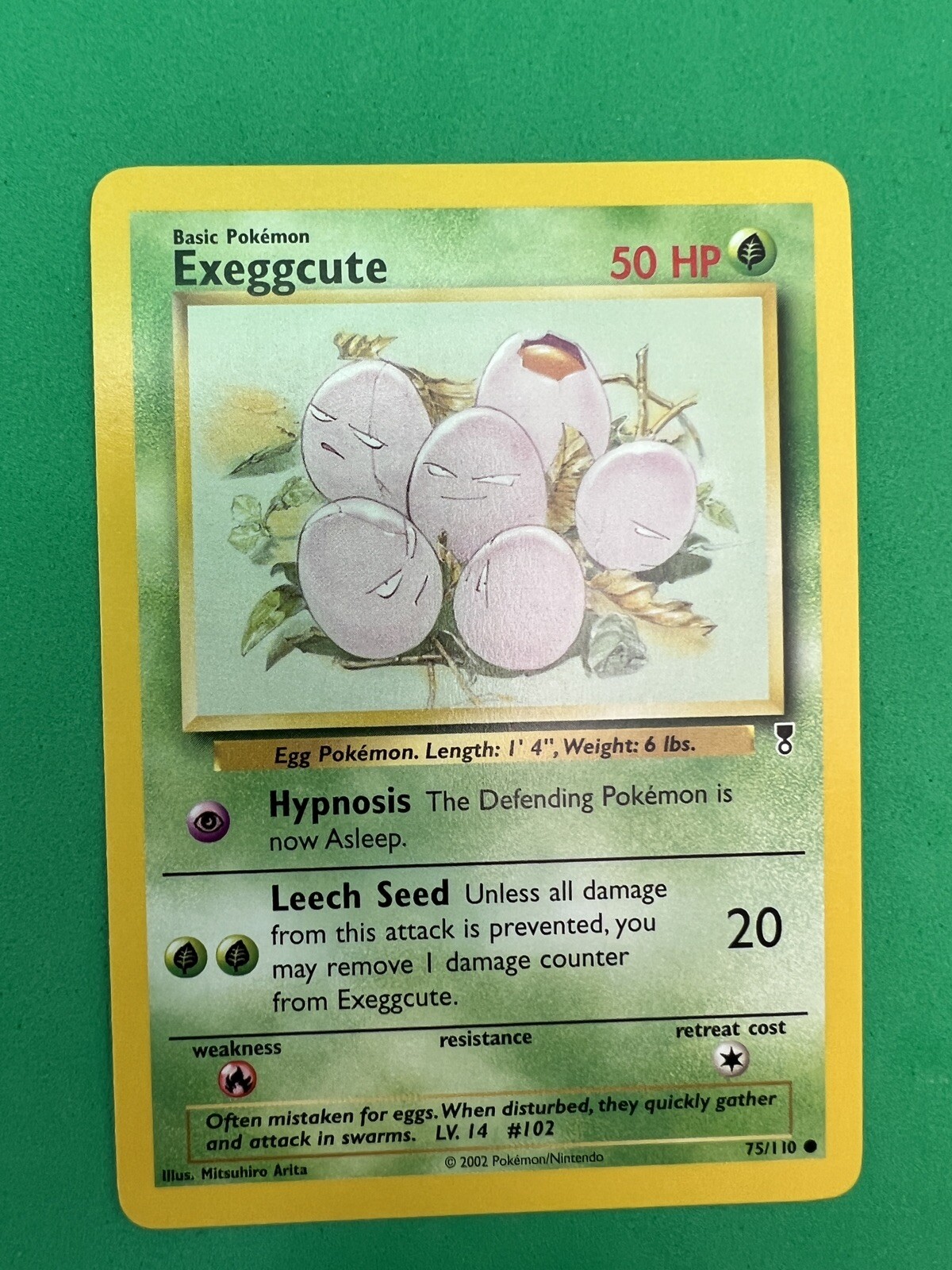 Exeggcute -  75/110- Legendary Collection - Common - Pokemon Card  - NM