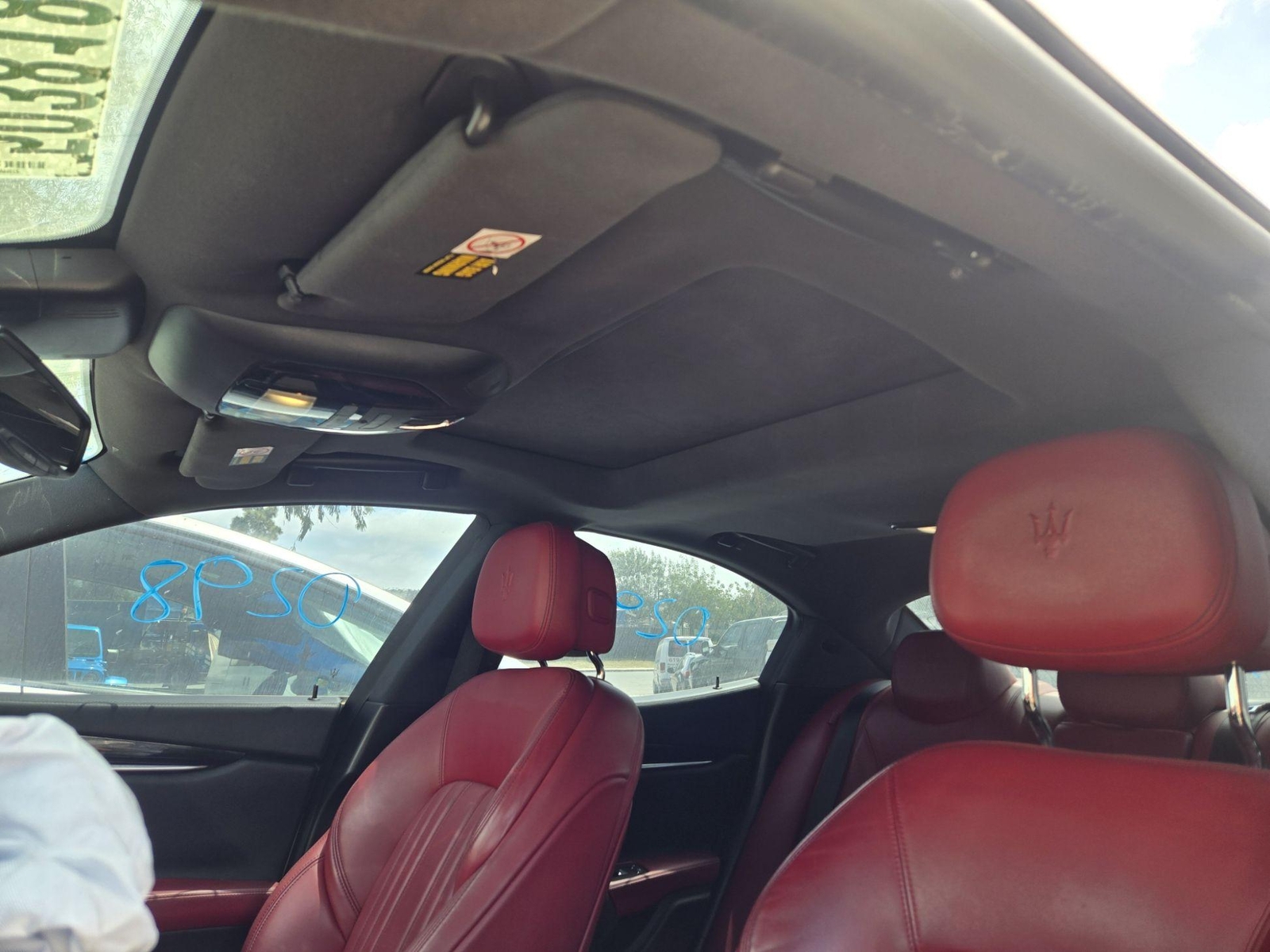 Driver Side Left Fender with Vents MASERATI GHIBLI S 17 3.0L RWD
