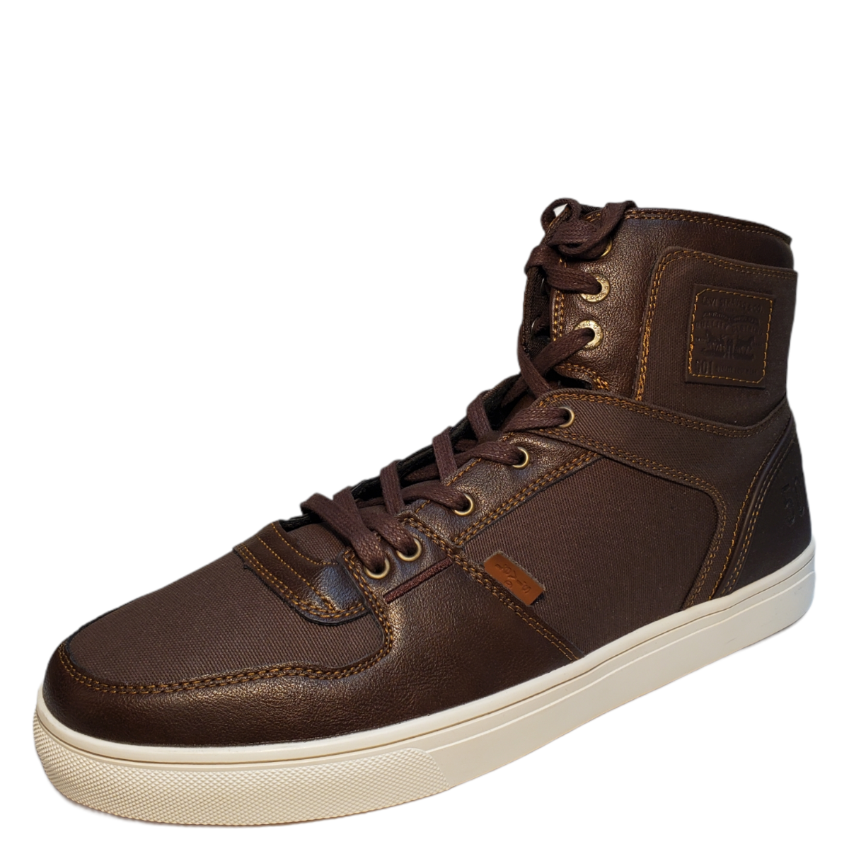Levis Shoes Mason HI 501s Canvas High Top Sneaker Boot Mens 11 NEW FAST SHIP Amazon.com | Levi main image 3