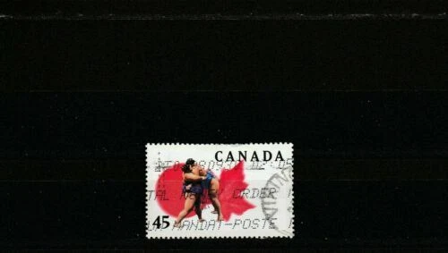 Machine Cancel Single North American Stamps