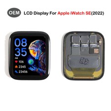 OEM For Apple Watch iWatch SE 2022 44mm OLED Display Screen Replacement Black