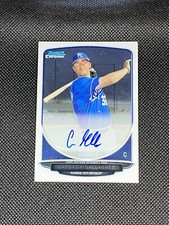 Cameron Gallagher 2013 Bowman Chrome Signed Auto Autographed Kansas City Royals 