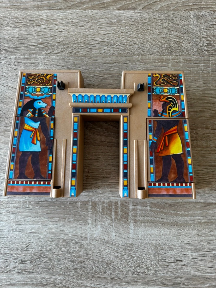 LOT PLAYMOBIL ÉGYPTE antique : Egyptiens, Obélisque, Hippopotames et