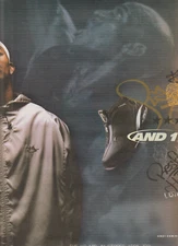 2002 And1 Kevin Garnett Print Ad Advertisement 12"x10" KG Mid Basketball Shoes