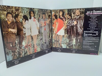 THE 5TH DIMENSION ~ THE AGE OF AQUARIUS  VINYL RECORD LP / SOUL CITY RECORDS