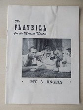 December 1953 - Morosco Theatre Playbill - My 3 Angels - Walter Slezak