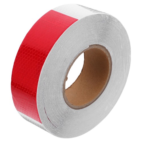 5cm*45M Reflective Tape Roll White and Red Trailer Conspicuity Dot Sfety