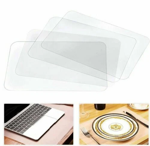 Transparente Tischsets