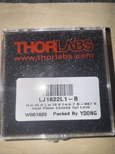 THORLABS LJ1822L1 N-BK7 Plano-Convex Cylindrical Lens, Uncoated