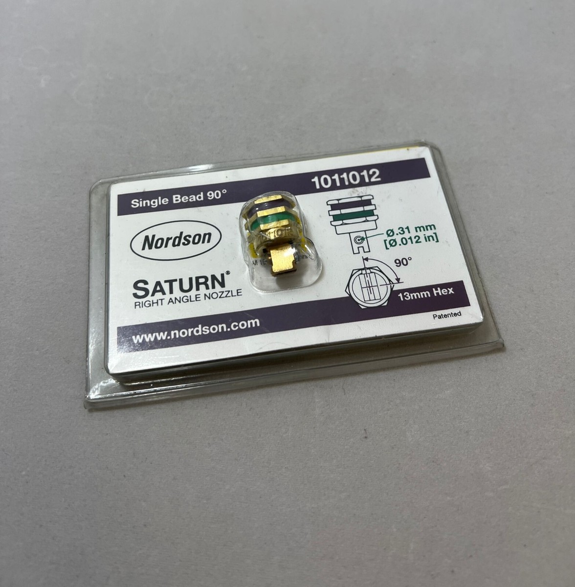 New Nordson Saturn Precision SingleBead 90 Deg 0.012