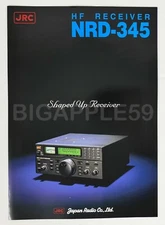 Sales Flyer Brochure For JRC NRD-345 Shortwave Communication Radio Receiver