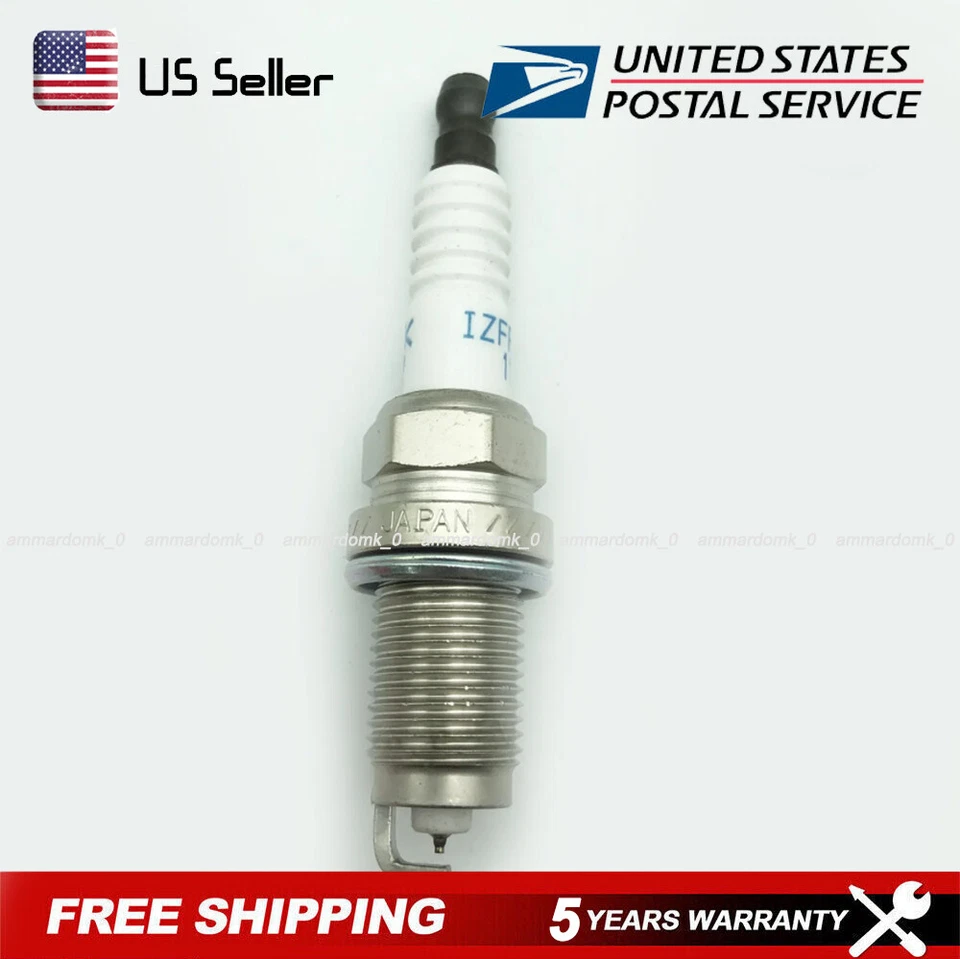 6 piezas bujías de iridio NGK 9807B-5517W IZFR5K11 J35A6 para Honda Odyssey EE. UU. Foto 3 de 4