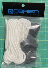 O  Brien Wakeboard binding laces with lace locks 4 - White