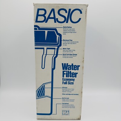 OMNI OB2 Whole House Water Filter New Sealed Box