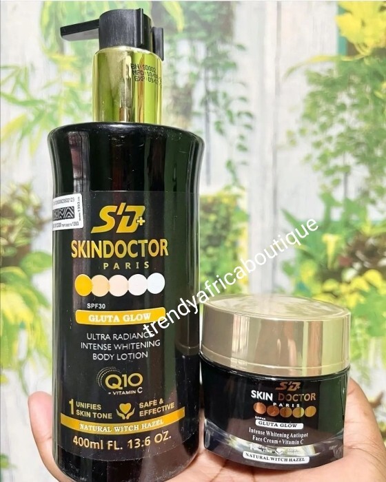 & Face Cream Set.  With Spf 30