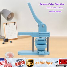 Button Press Machine Button Making Machine Badge/Button Maker 0.98, 1.26, 2.28"