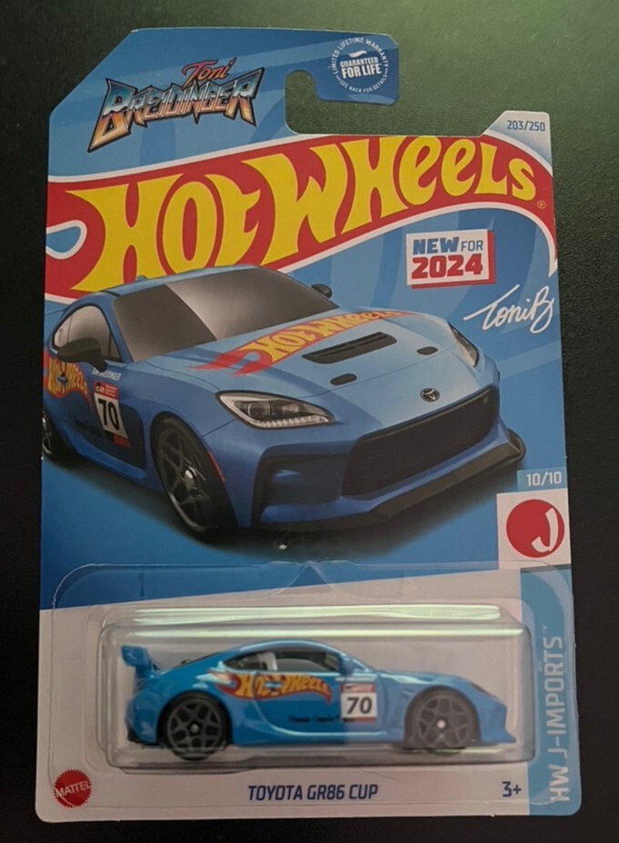 Hot Wheels - Toyota GR86 Cup Blue 2024 | eBay