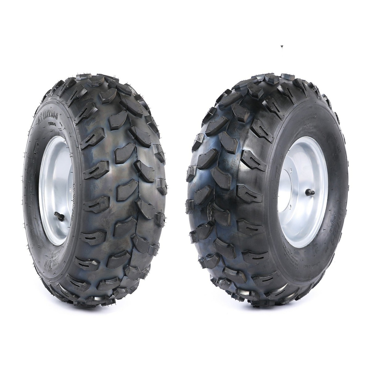 Mini Bike-king ノーパンクタイヤ Pair 19x7-8 19x7x8 inch Tire Rim Wheel For 125cc Mini Bike 4