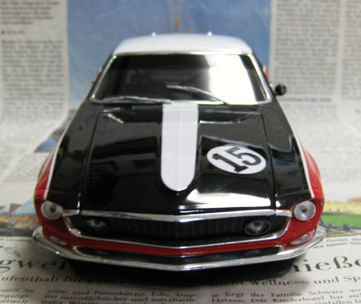 GMP/Welly 1/18 1969 Ford Trans-Am Mustang BOSS 302 #15 Ford GMP/Welly 1/18 1969 Ford Trans-Am Mustang BOSS 302 #15 Ford