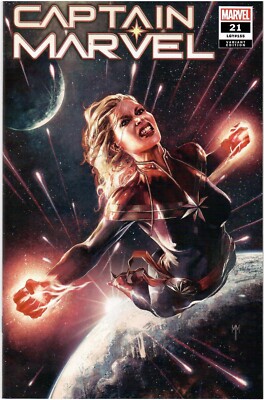 Captain Marvel #21 Unknown Comics Marco Mastrazzo Exclusive Variant 2020 NM-