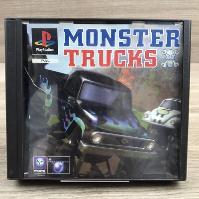 Sony PS1 Spiel   MONSTER TRUCKS   PlayStation #M52