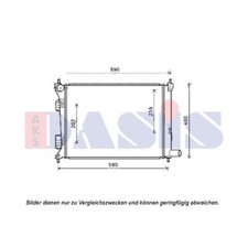 Radiatore acqua per KIA Rio III Hyundai Veloster Accent IV Stepsheck