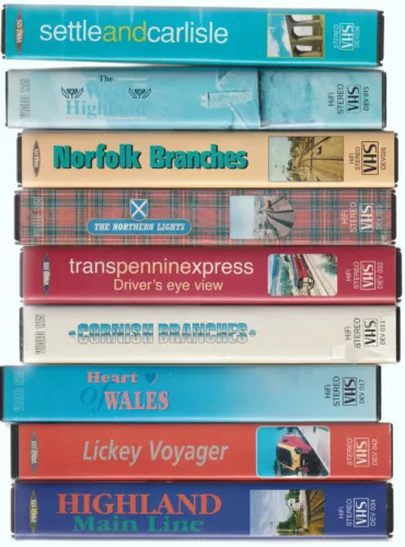 Video 125 ~ Drivers Eye View ~ Cab Ride (VHS) Railway Video tapes ~ Choose title