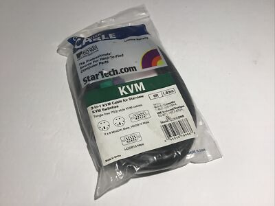 Computer cable KVM 3in 1 for star view switches HDDB15 MALE 