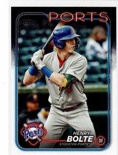Henry Bolte Oakland A's 2024 Topps Pro Debut Card