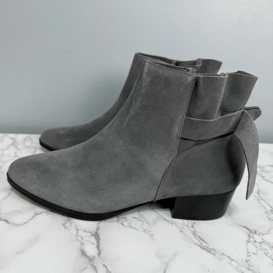 Botines de mujer Aerosoles talla 10 gamuza tacones de vestir (artículo de exhibición) #K428 Foto 4 de 4