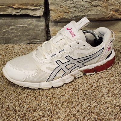 ASICS GEL-Quantum 90 3 Low White Red Woman s Size 8.5