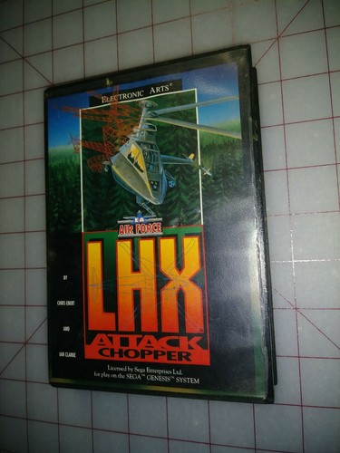 LHX Attack Chopper SEGA GENESIS Juego, Manual y Caja Beneficios Caridad - Imagen 12 de 12