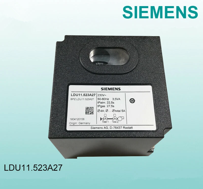 SIEMENS Leak Detector LDU11.523A27 Gas Leak Detector With base | eBay