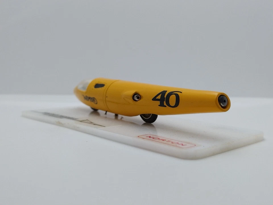 Soldan Models 1/43 1970 Norton 46 Landspeed Bonneville Motorcycle. Very Rare! - Image 4 of 4