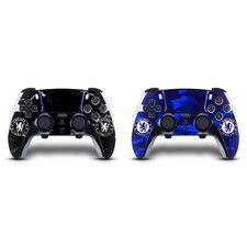 CHELSEA FOOTBALL CLUB MIXED LOGO VINYL SKIN SONY PS5 DUALSENSE EDGE CONTROLLER