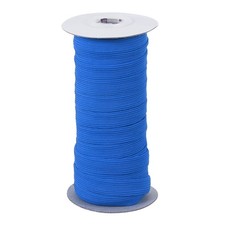 Elastic Bands 1/2 Inch x 20 Yards Stretch Flat Elastic Cord, Light Blue