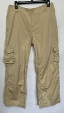 Columbia PFG Pants 8 Khaki Omni Shade Convertible Cargo Lightweight