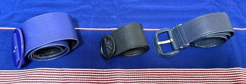 Lot de 3 ceintures Dior Thierry Mugler