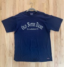 Vintage JanSport Notre Dame T-Shirt Size L Made in USA 90s Fighting Irish