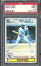 1979 Topps - Dave Cash #395 PSA 9