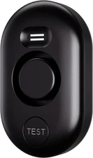 Water Leak Detector Sensor Alarm: Home Flooding Monitor Smart Black 