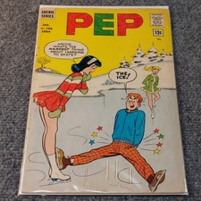 Pep Comics #168 Archie Veronica Betty Ice Skating Cover (1964) Dan DeCarlo